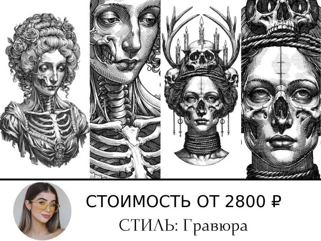 Эскиз тату